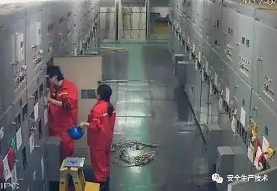 用電安全——值班人員非法進入高壓開關柜，并遭受6kV高壓電擊。