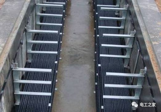 一條完成開關(guān)柜安裝，電纜橋架施工，電纜敷設(shè)及布線施工，照明配電箱施工