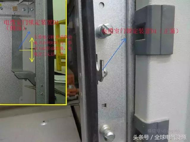 ABB高壓開(kāi)關(guān)柜 5機(jī)械鎖細(xì)節(jié)，建議收藏！