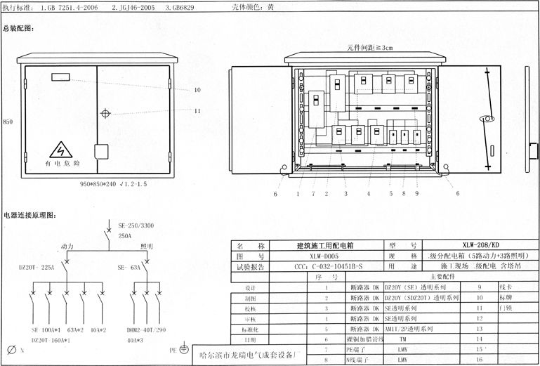 如何在施工現(xiàn)場配置臨時用電配電箱(機(jī)柜)？標(biāo)準(zhǔn)化的例子！