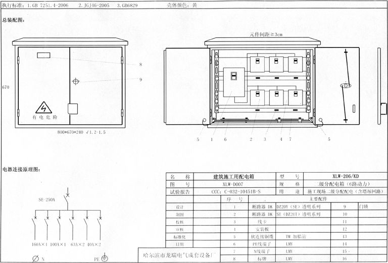 如何在施工現(xiàn)場配置臨時用電配電箱(機(jī)柜)？標(biāo)準(zhǔn)化的例子！