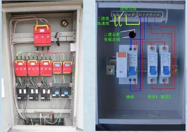 詳細說明了電氣設(shè)計中配電箱配電柜的接線圖。