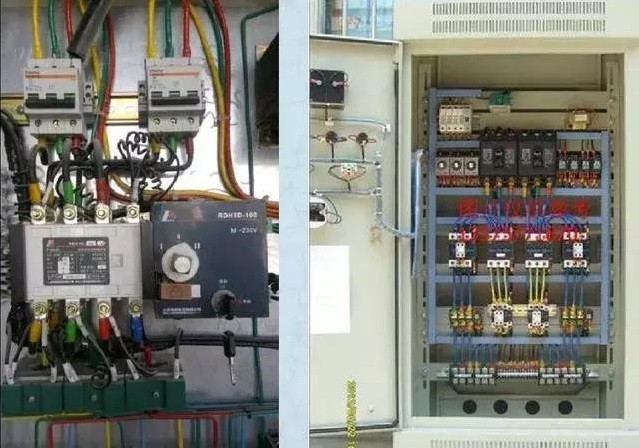 詳細說明了電氣設(shè)計中配電箱配電柜的接線圖。