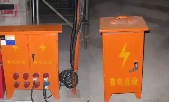 施工現(xiàn)場臨時用電配電箱及開關(guān)箱配置和使用說明，圖示詳圖