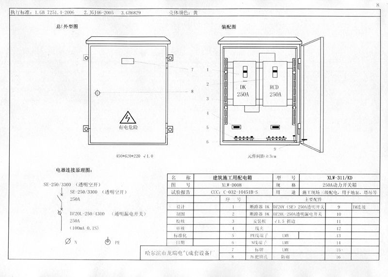 較完整的施工現(xiàn)場(chǎng)臨時(shí)用電配電箱(機(jī)柜)標(biāo)準(zhǔn)化配置圖集！
