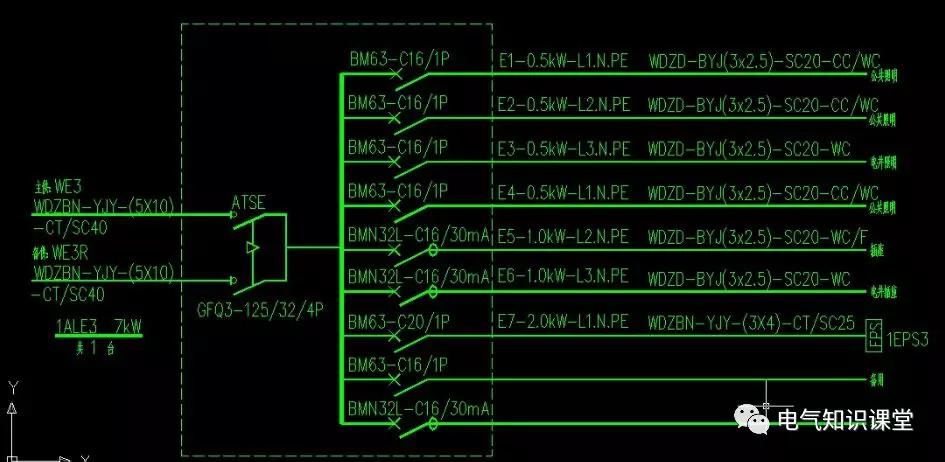 配電箱系統(tǒng)圖中的字母是什么意思？教你如何閱讀配電箱系統(tǒng)圖！
