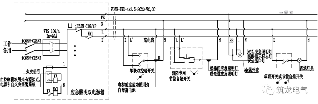 教你畫應(yīng)急照明配電箱系統(tǒng)圖！